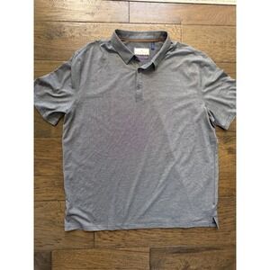 Modern Ambition Delightfully Technical Striped Polo Shirt Size XXL